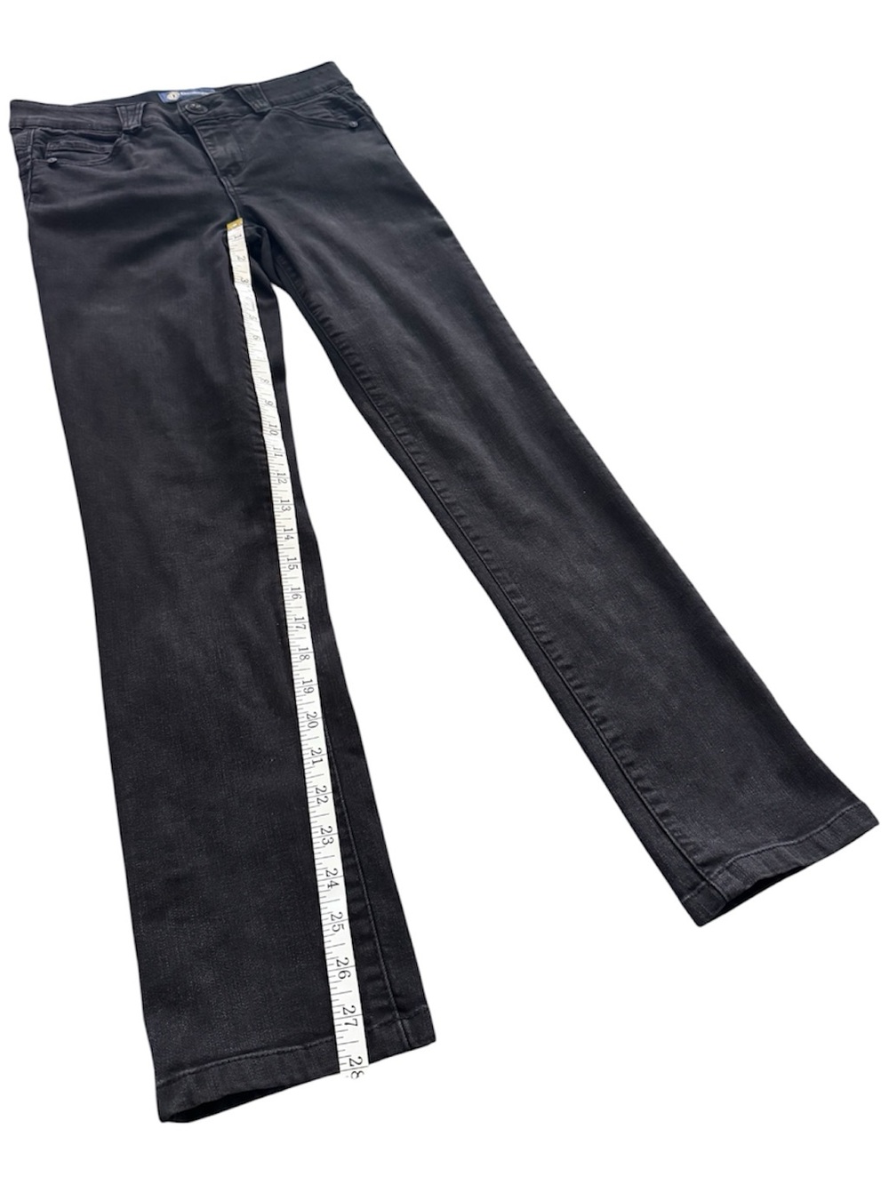 Democracy Absolution Black Stretch Jeans Size 2 Slimming Bootcut Denim - Picture 8 of 8